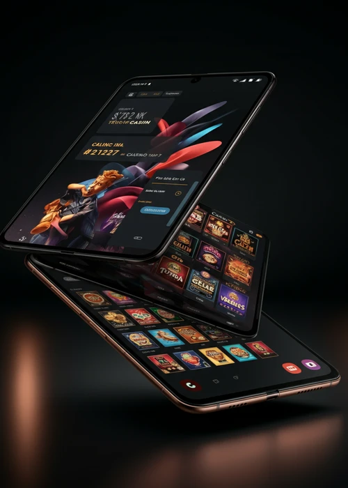 Interfaccia grafica di Sportaza Casino che mostra una vasta selezione di giochi di slot machine e casinò live, simboleggiando l'ampia offerta di intrattenimento disponibile.